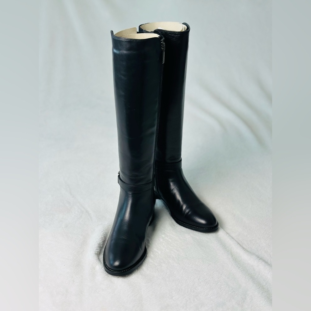 Aquatalia by Marvin K. Orion Tall Riding Leather Boots Size 6